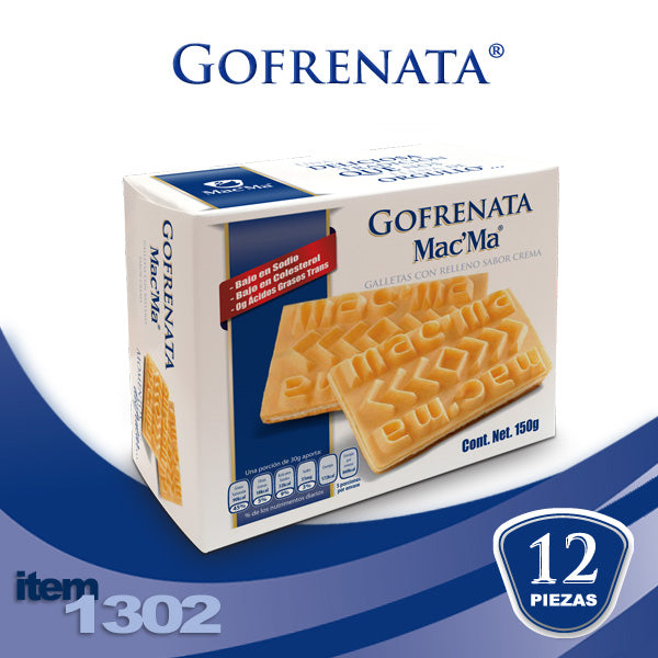 Macma gofrenata cookie 150gr