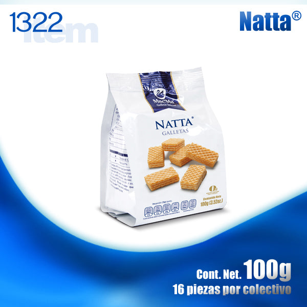 Galleta MacMA Natta 100gr