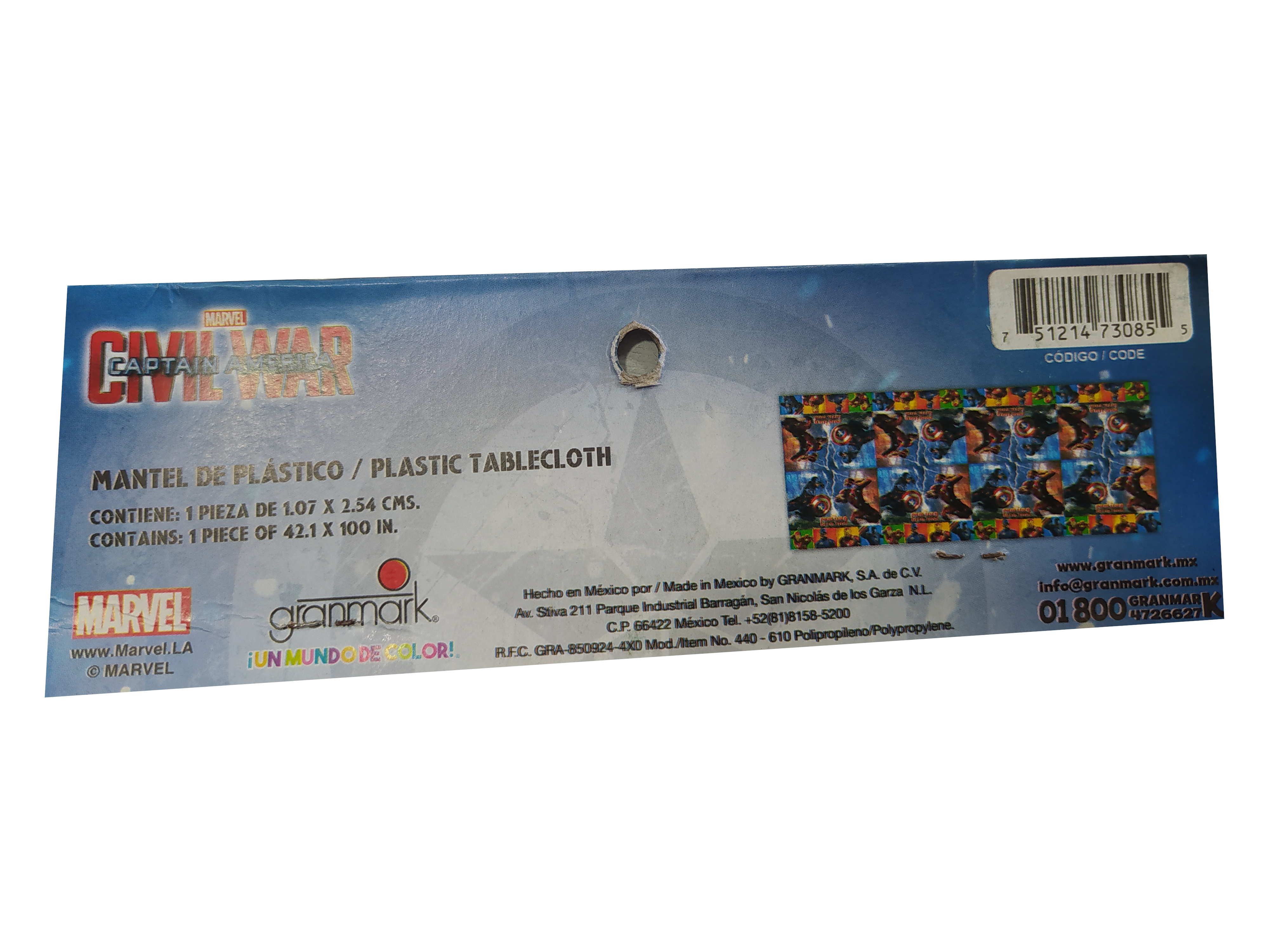 mantel plastico civil war