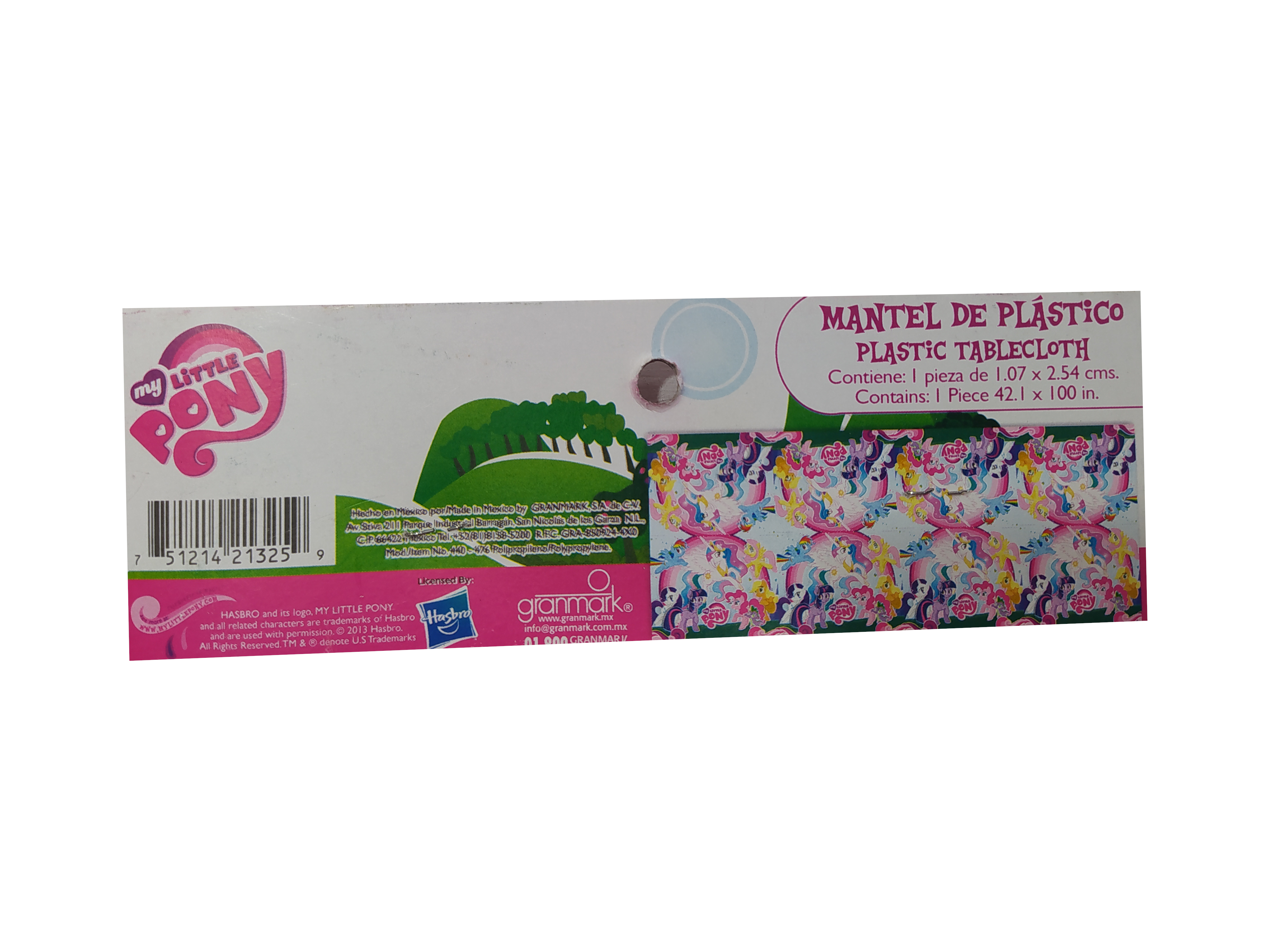 mantel plastico pony