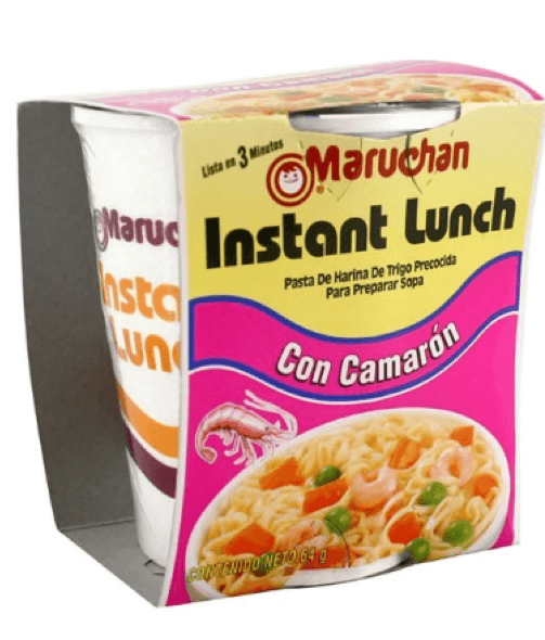 maruchan sopa camaron paquete