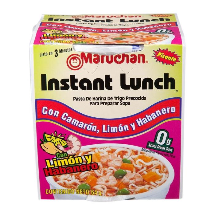maruchan sopa camaron habanero paquete