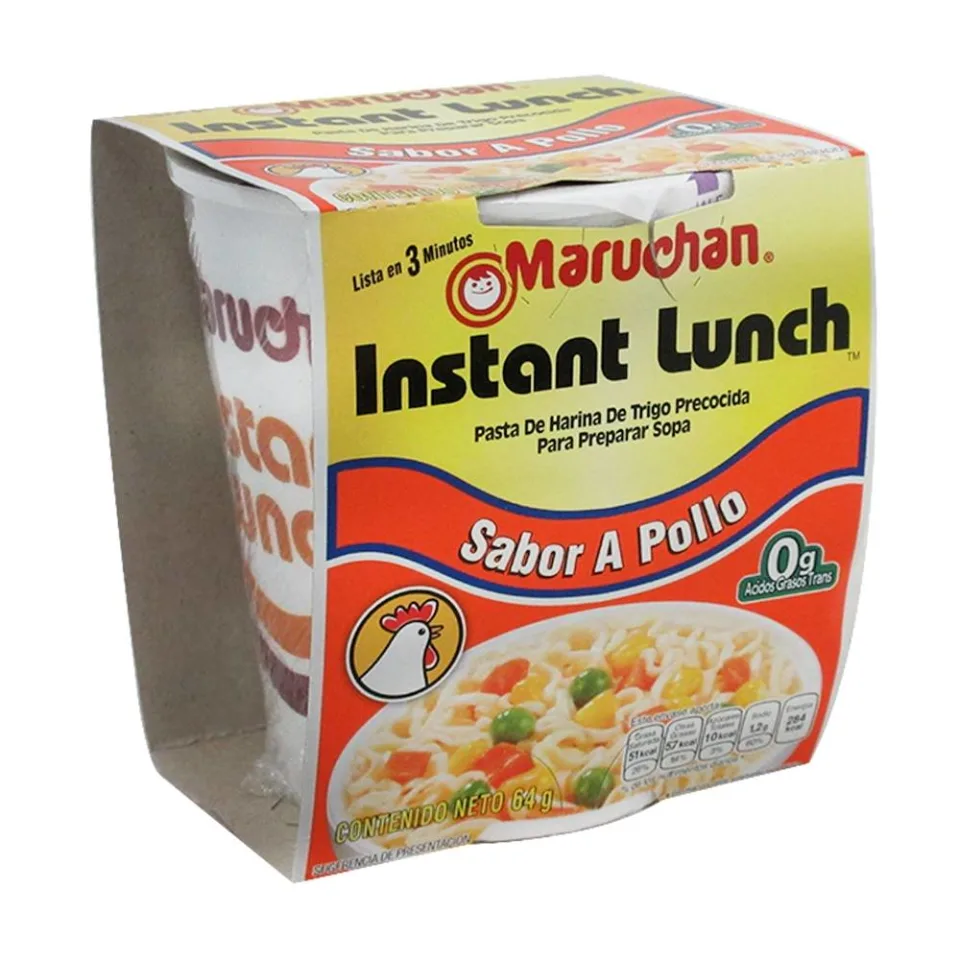 maruchan sopa pollo paquete