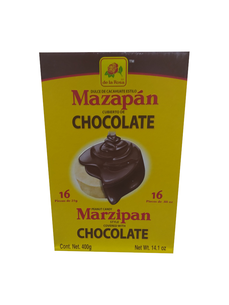 Mazapan of the chocolate rose package