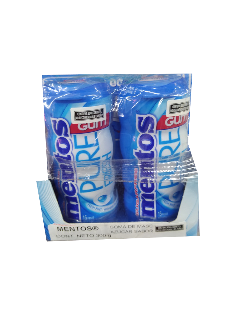 mentos pure freshmint paquete