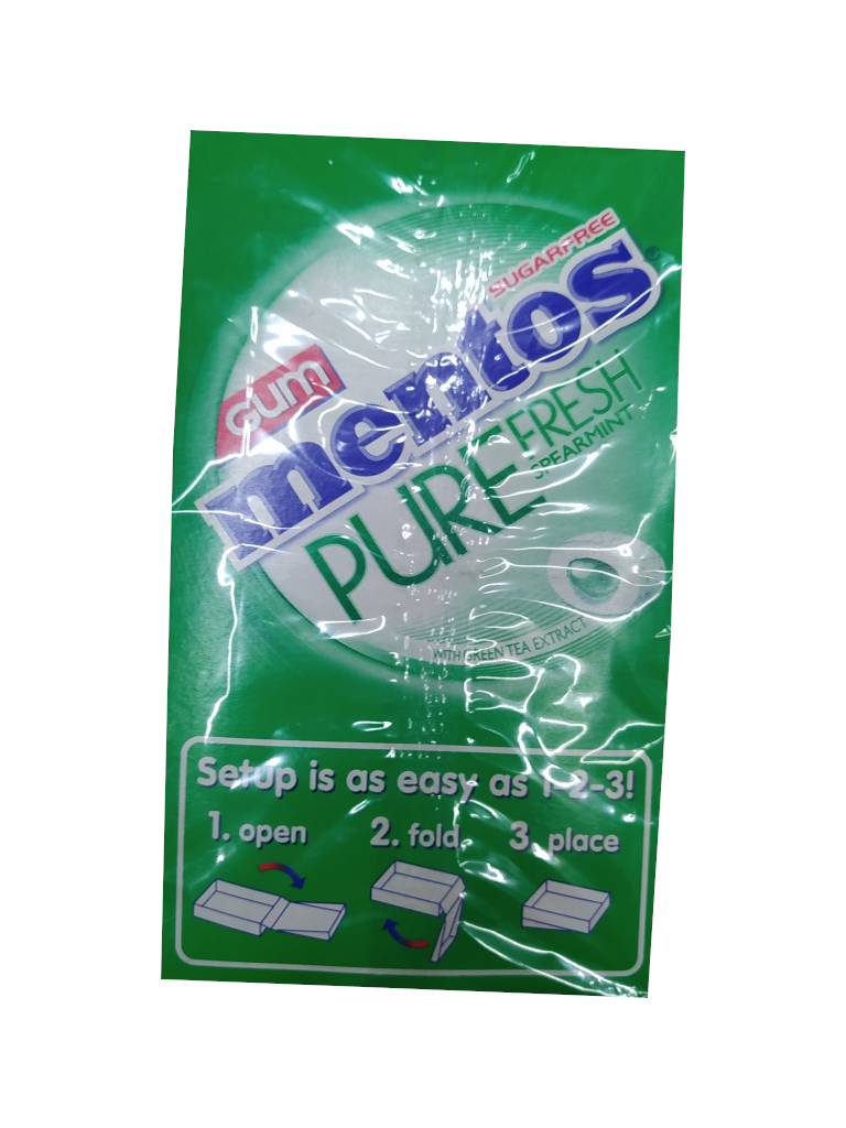 Mentos Pure Spearmint Package