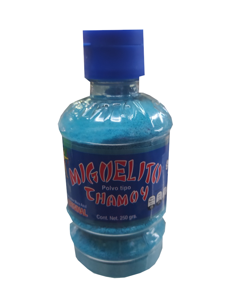 miguelito en polvo sabor mora azul 250gr