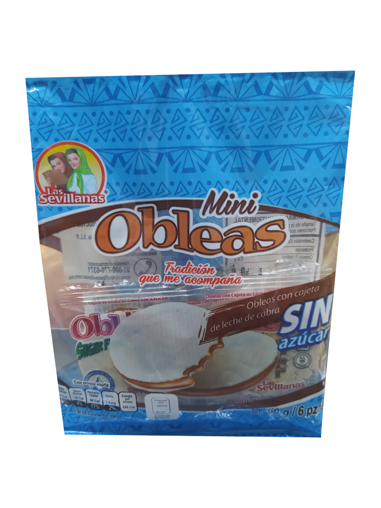 obleas mini las sevillanas sin azucar bolsa