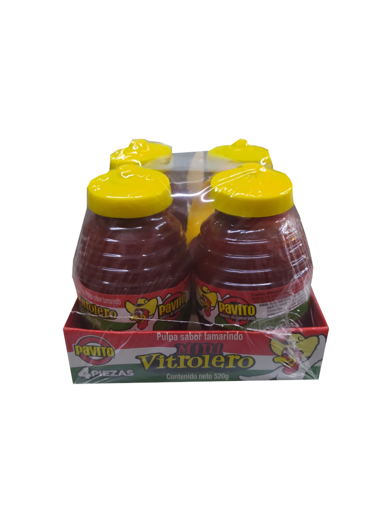 mini vitrolero pavito paquete