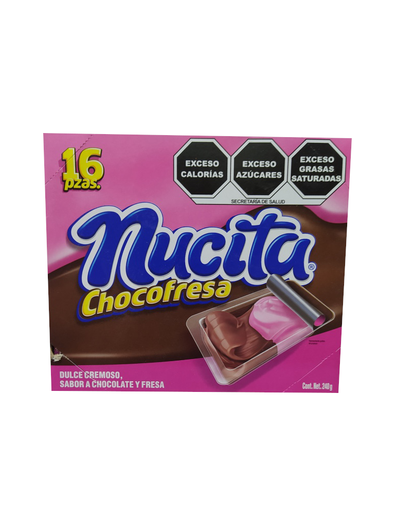 nucita chocofresa paquete