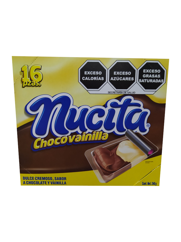 nucita choco-vainilla paquete