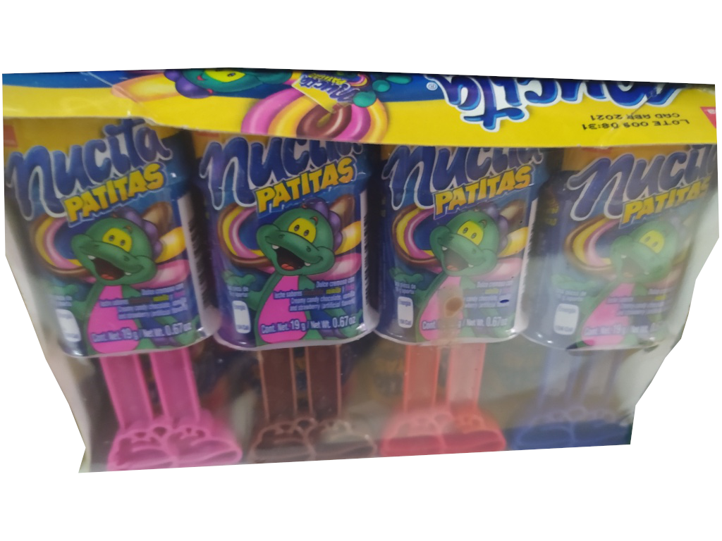 nucita patitas paquete