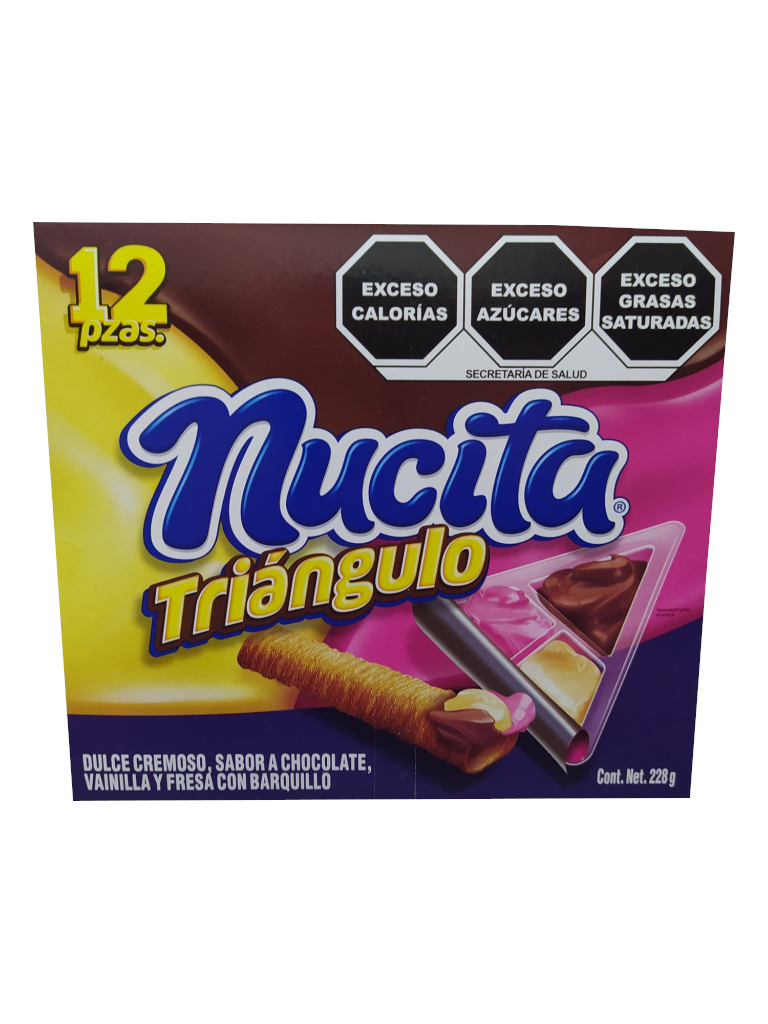 nucita triangulo paquete