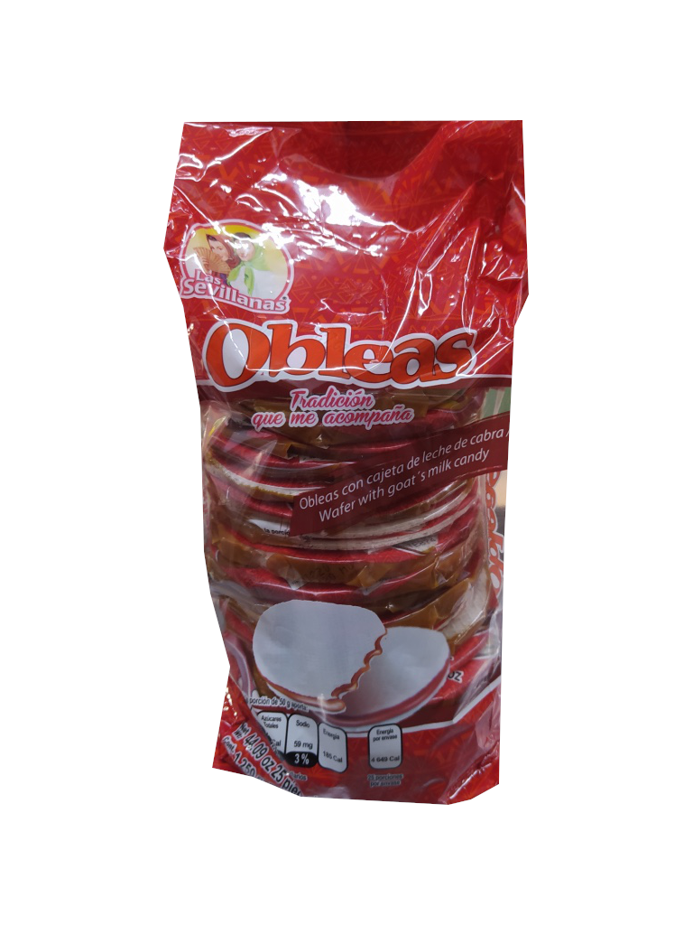 obleas grandes las sevillanas paquete