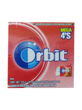 CHICLE ORBIT 4S Flavor Strawberry Package