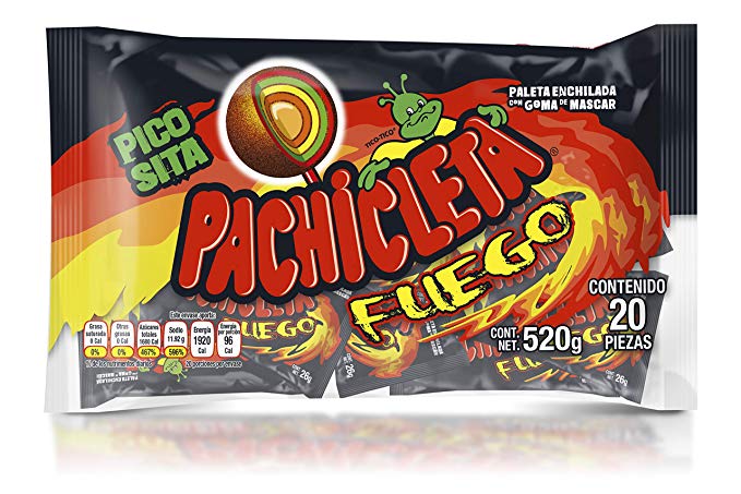pachicleta fuego bolsa