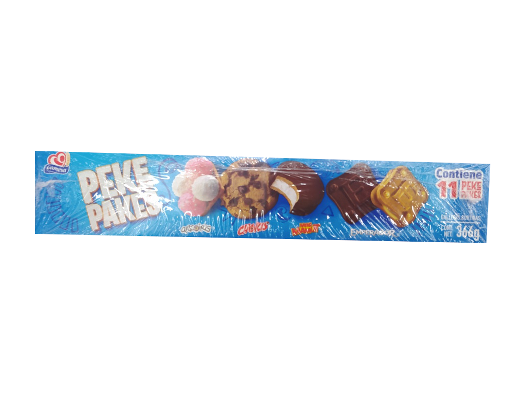 galletas gamesa pakepakes paquete