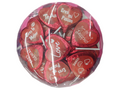 paleta corazon rojo chocolate estuche