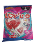 paleta corazon sabor fresa chompys bolsa