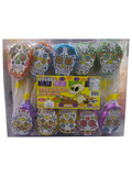 paleta chocolate con arroz inflado dia de muertos estuche