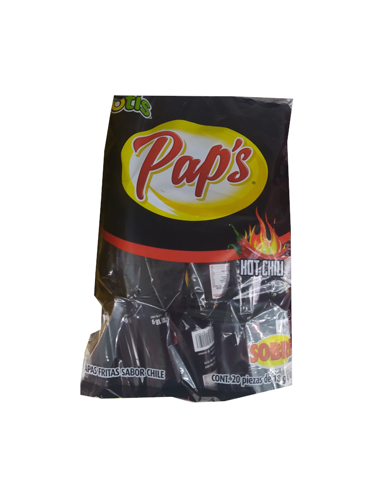 paps hot chili totis bolsa
