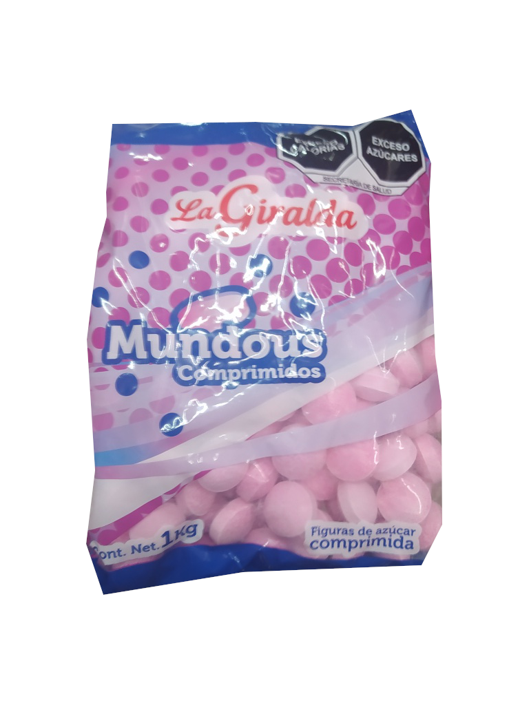 dulce comprimido mundous la giralda bolsa 1kg