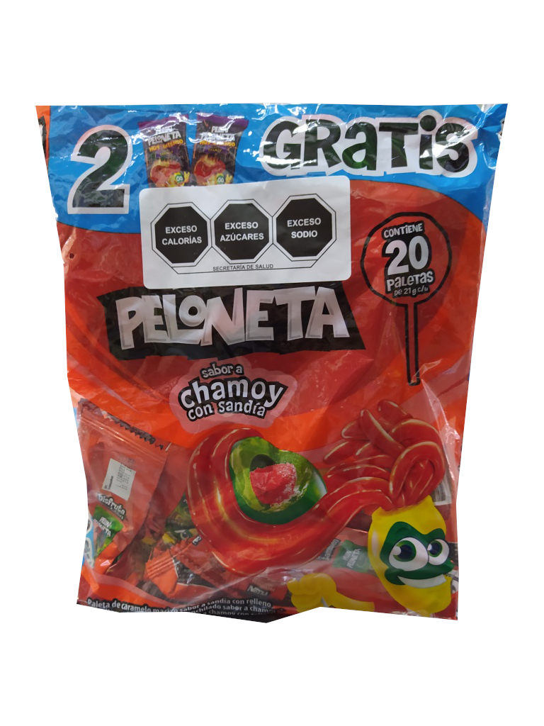 peloneta sabor chamoy bolsa