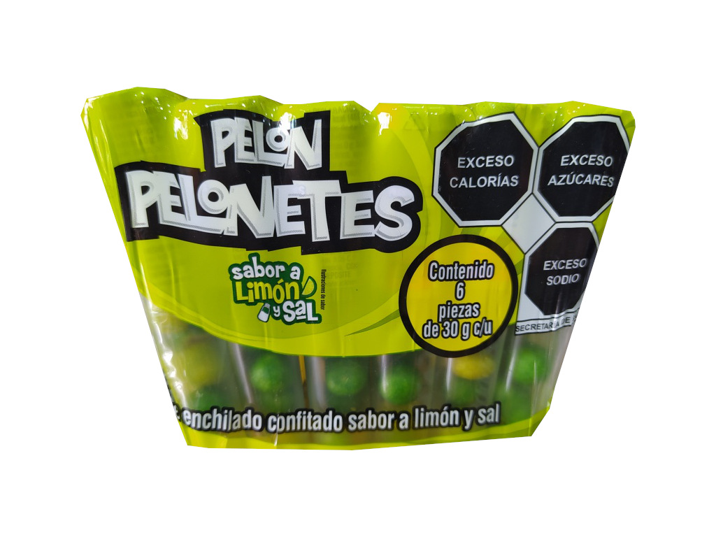 Pelon pellets salt and lemon pack