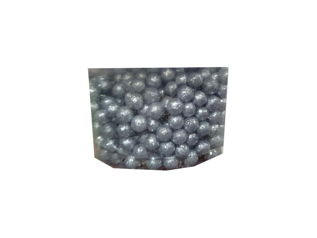 Diamond pearl for medium pastry silver bottle 100gr