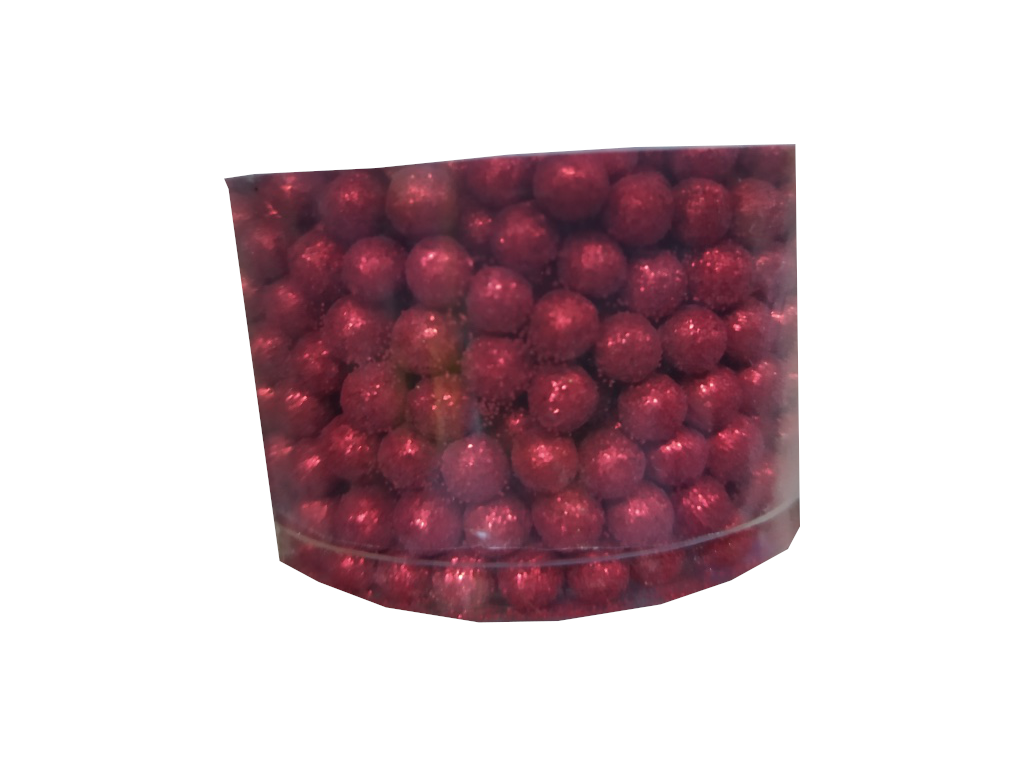 Diamond Pearl for Medium Reposteria Red Christmas Bracket 100gr