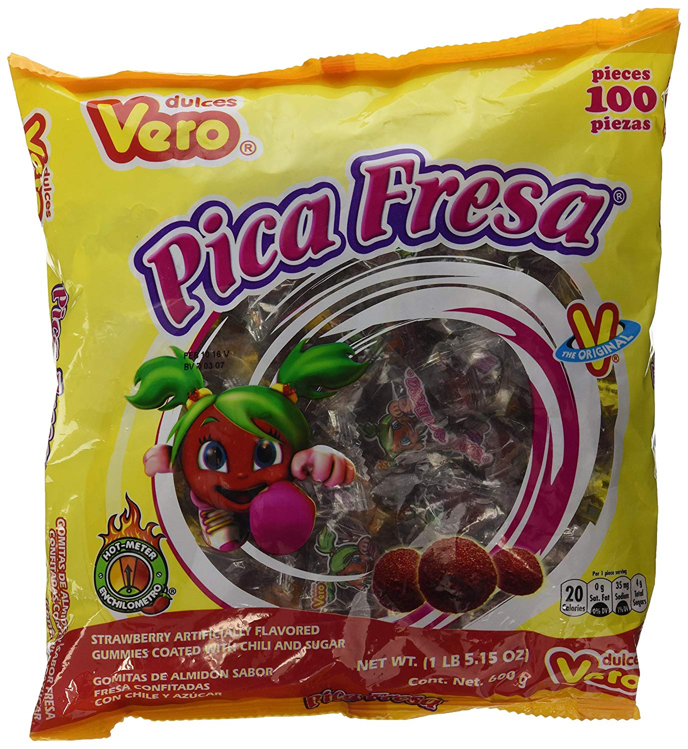 pica fresa chica bolsa