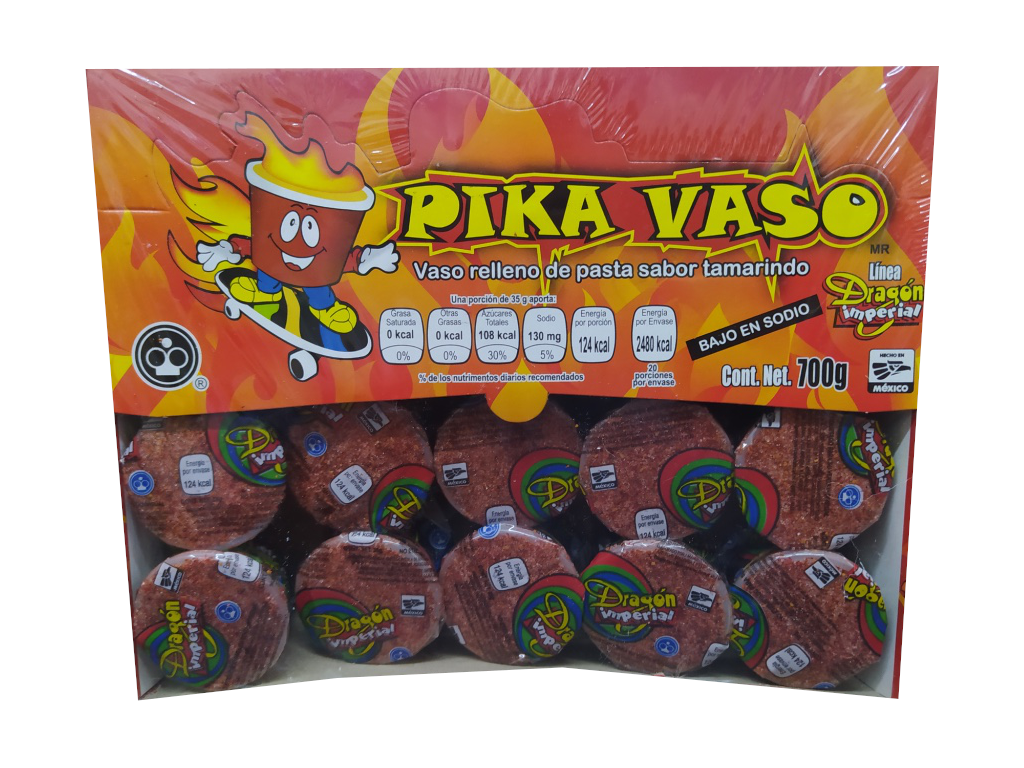 pika vaso paquete