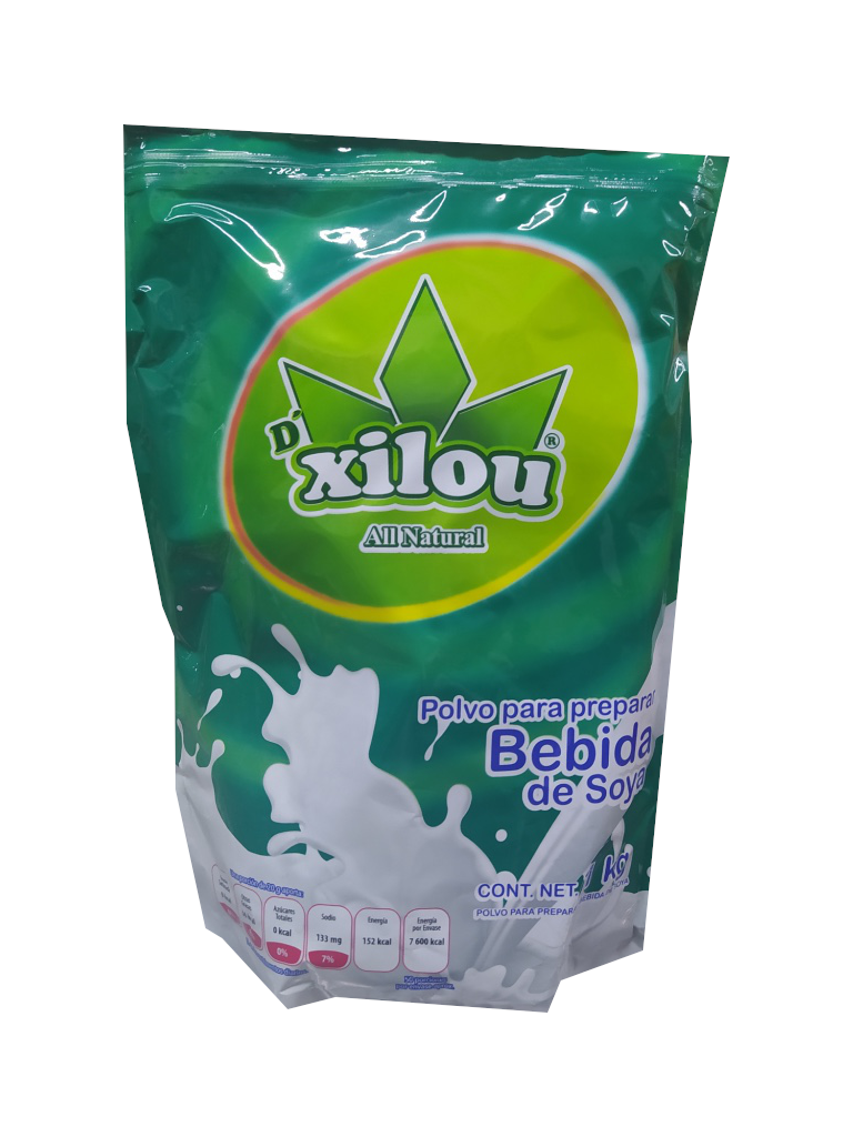 polvo para preparar bebida de soya xilou bolsa 1kg