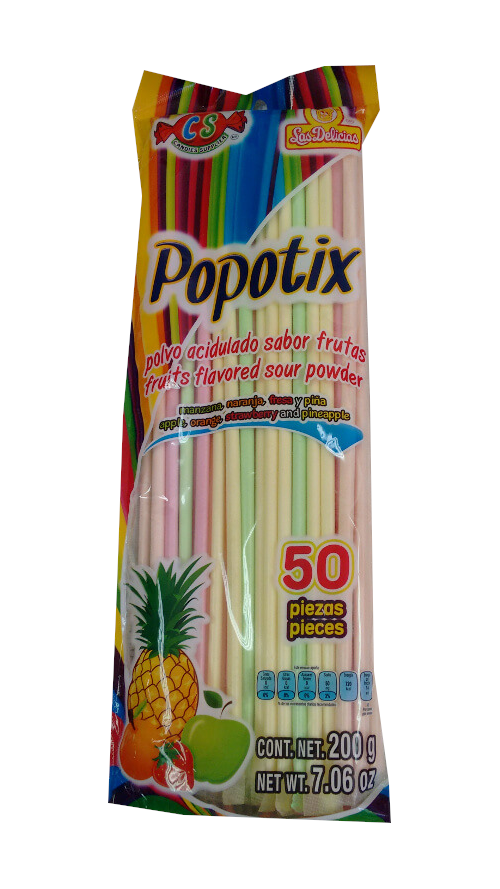 popotix paquete con 50pz