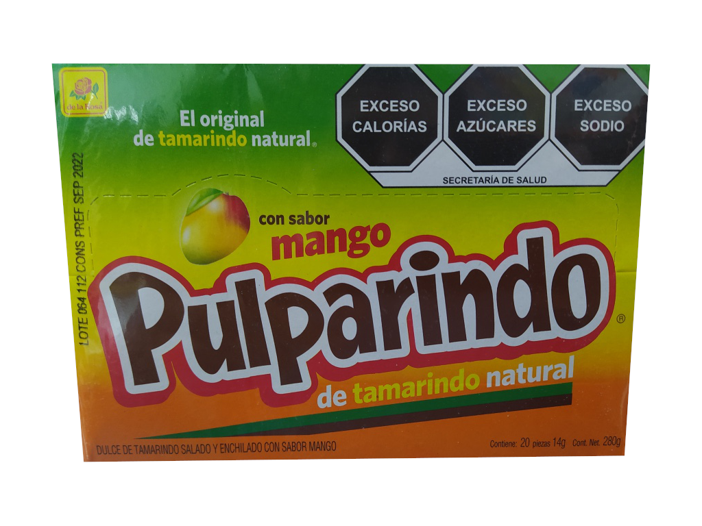 Pulparindo mango package