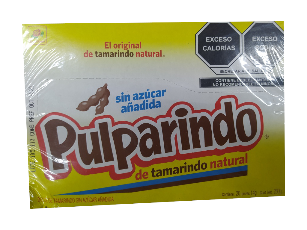 Pulparindo without sugar package
