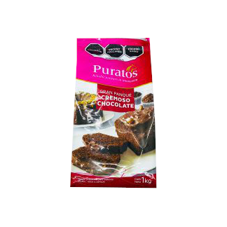 harina preparada para elaborar pan sabor chocolate puratos bolsa 1kg