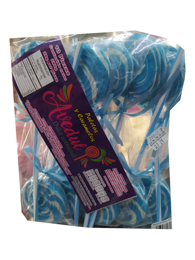 Blue craft racket palette bag