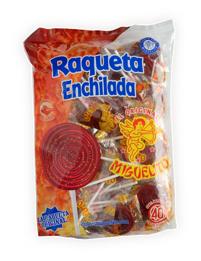 paleta raqueta enchilada miguelito bolsa