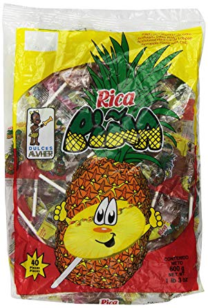 paleta rica piña bolsa