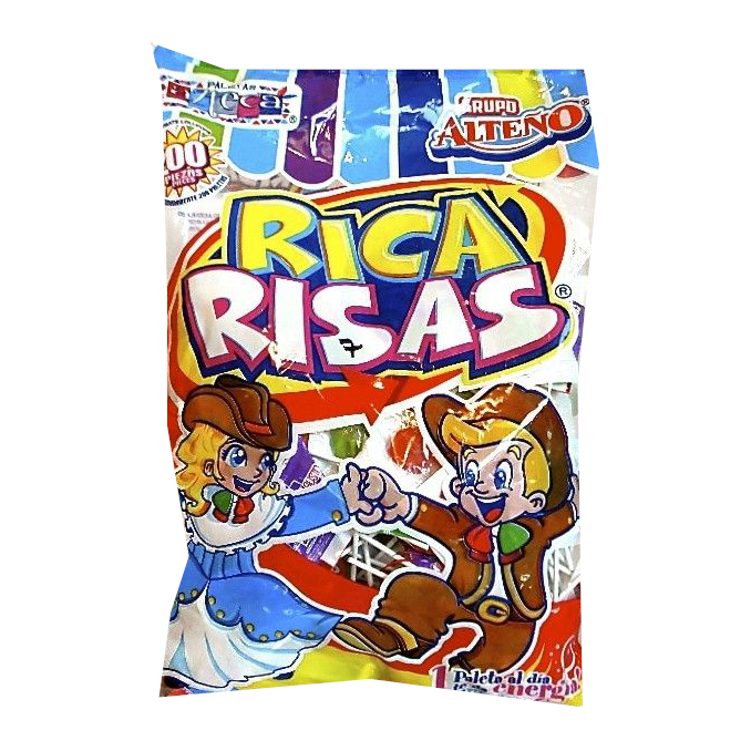 rica risas paleta bolsa