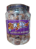 chiclosos rolls la vaquita sabor chocolate con cajeta vitrolero 990gr