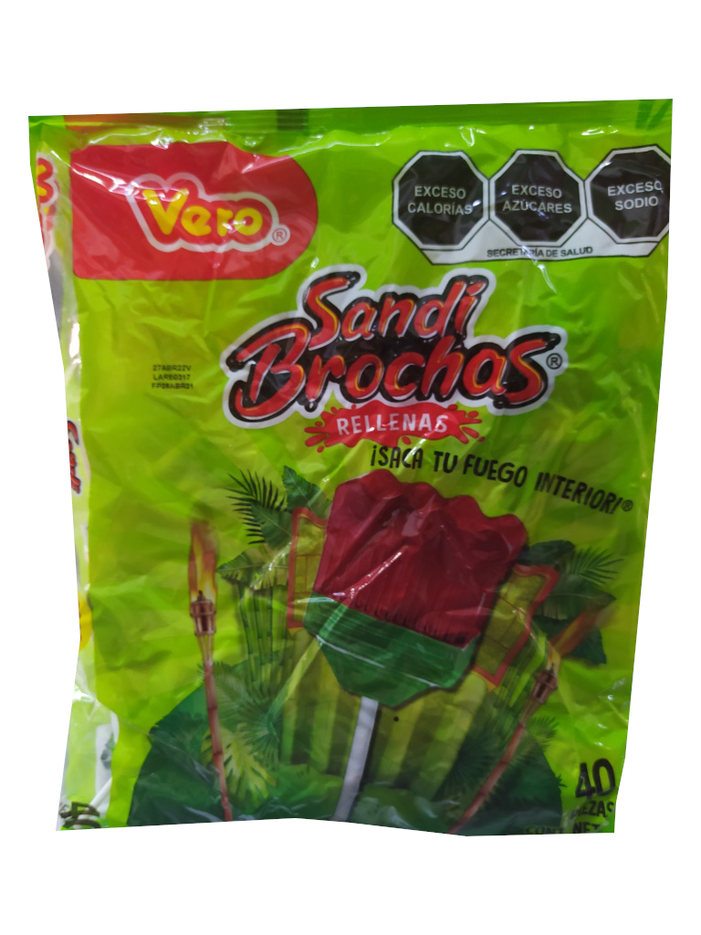 sandibrochas rellenas paleta vero bolsa