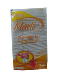 servilleta marli blanca paquete con 250pz.