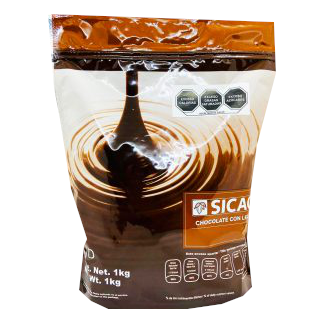 chocolate con leche sicao bolsa 1kg