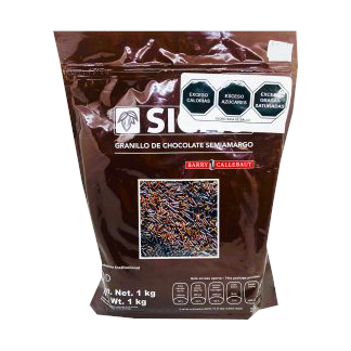 granillo chocolate semiamargo sicao bolsa 1kg