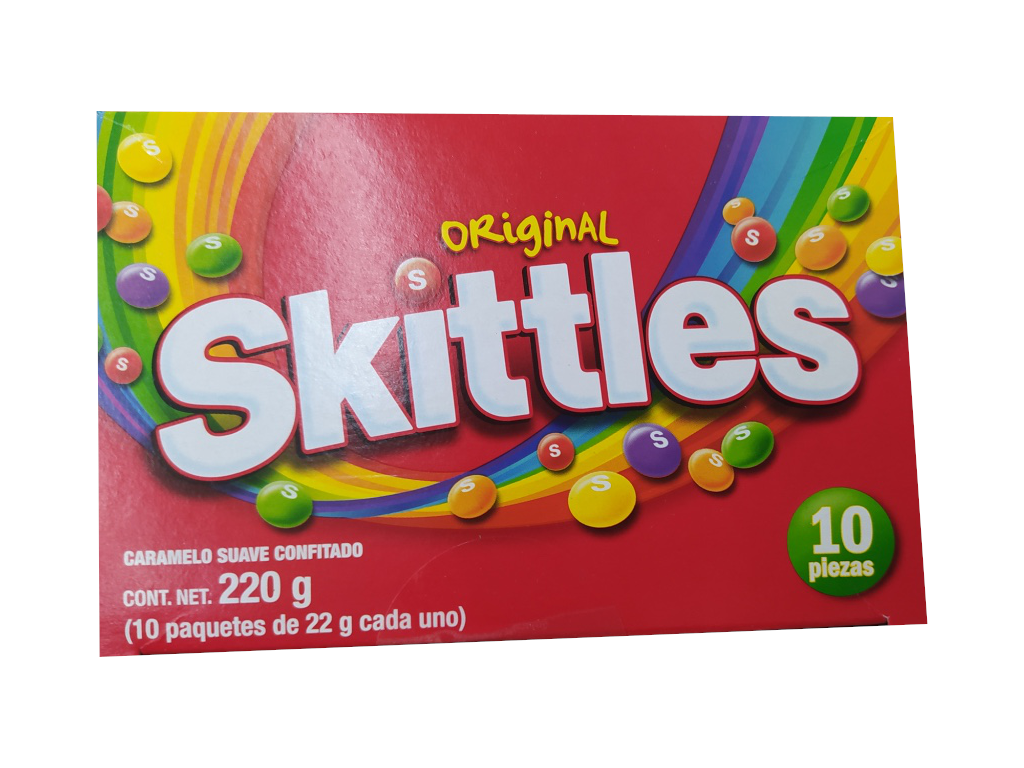 skittles original paquete 220gr