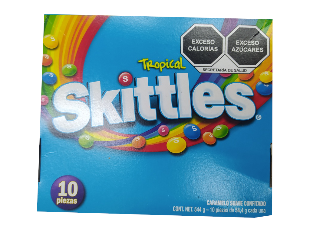 skittles tropical paquete