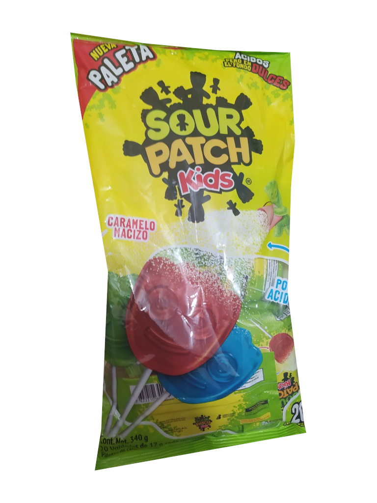 paleta sour patch kids bolsa