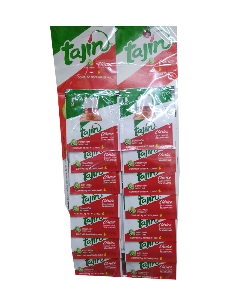 tajin clasico sobre tira